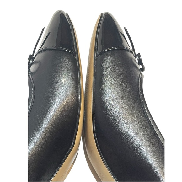 💥💥SALE💥💥J CREW CAP-TOE BALLET BLOCK HEEL SZ 10 MED EUC - Picture 3 of 13